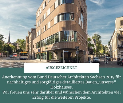Architekturpreis - Holzhaus Leipzig-Lindenau