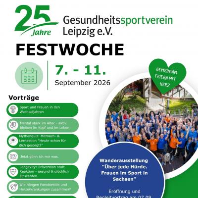 25 Jahre GSV Leipzig - wir sind dabei 25 Jahre GSV Leipzig - wir sind dabei