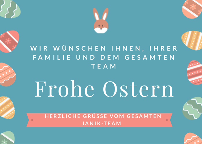 Wir wünschen Ihnen frohe Ostern