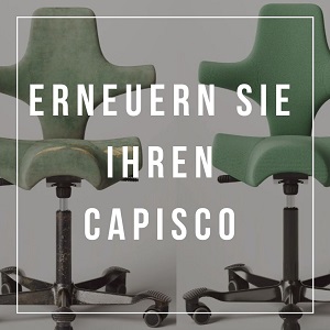 Erneuern statt entsorgen - Facelift für Ihren gebrauchten HAG Capisco 8106 Erneuern statt entsorgen - Facelift für Ihren gebrauchten HAG Capisco 8106